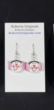 Load image into Gallery viewer, Snowman Earrings  - various colors
