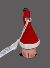 Load image into Gallery viewer, Cheeky Santa Ornament #601 One-of-a-kind
