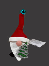 Load image into Gallery viewer, Cheeky Santa Ornament #602 One-of-a-kind
