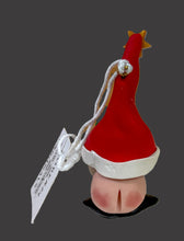 Load image into Gallery viewer, Cheeky Santa Ornament #603 One-of-a-kind
