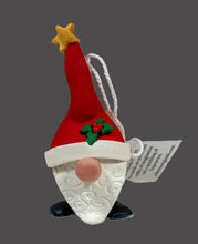 Load image into Gallery viewer, Cheeky Santa Ornament #603 One-of-a-kind
