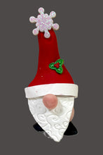 Load image into Gallery viewer, Cheeky Santa Ornament #604 One-of-a-kind
