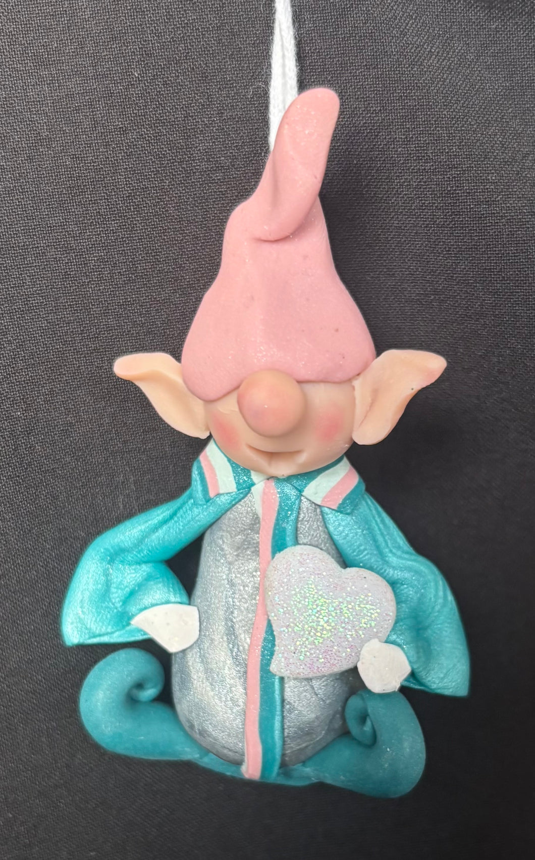 Mini Elf Ornament #408 One-of-a-Kind