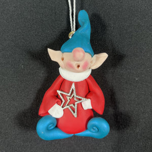 Mini Elf Ornament #103 One-of-a-Kind