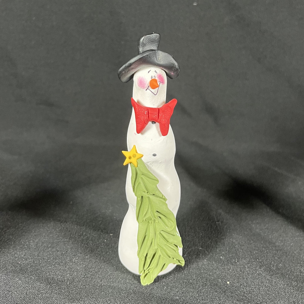 Mini Snowman #102 One-of-a-Kind