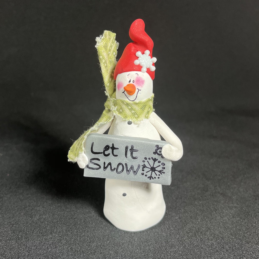 Mini Snowman #105 One-of-a-Kind