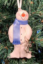 Load image into Gallery viewer, ATV 4x4 Snowman Tree Ornament
