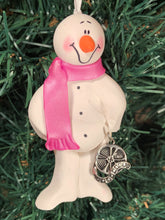 Load image into Gallery viewer, Actor Film Snowman Tree Ornament
