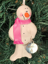 Load image into Gallery viewer, Architect Snowman Tree Ornament
