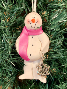 Bag Piper Snowman Tree Ornament