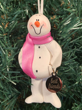Load image into Gallery viewer, Best Friends Snowman Tree Ornament
