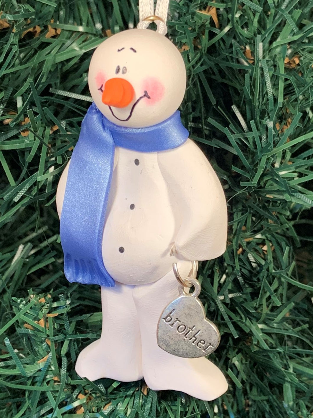 Brother Snowman Tree Ornament