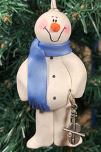 Load image into Gallery viewer, Cello Snowman Tree Ornament
