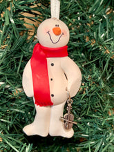 Load image into Gallery viewer, Cello Snowman Tree Ornament
