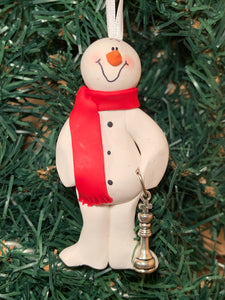 Chess Snowman Tree Ornament