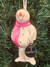 Load image into Gallery viewer, Chiropractor Snowman Tree Ornament
