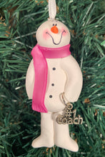 Load image into Gallery viewer, Coach Snowman Tree Ornament
