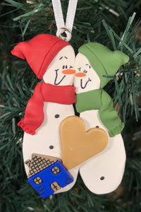 Couples New Home Tree Ornament