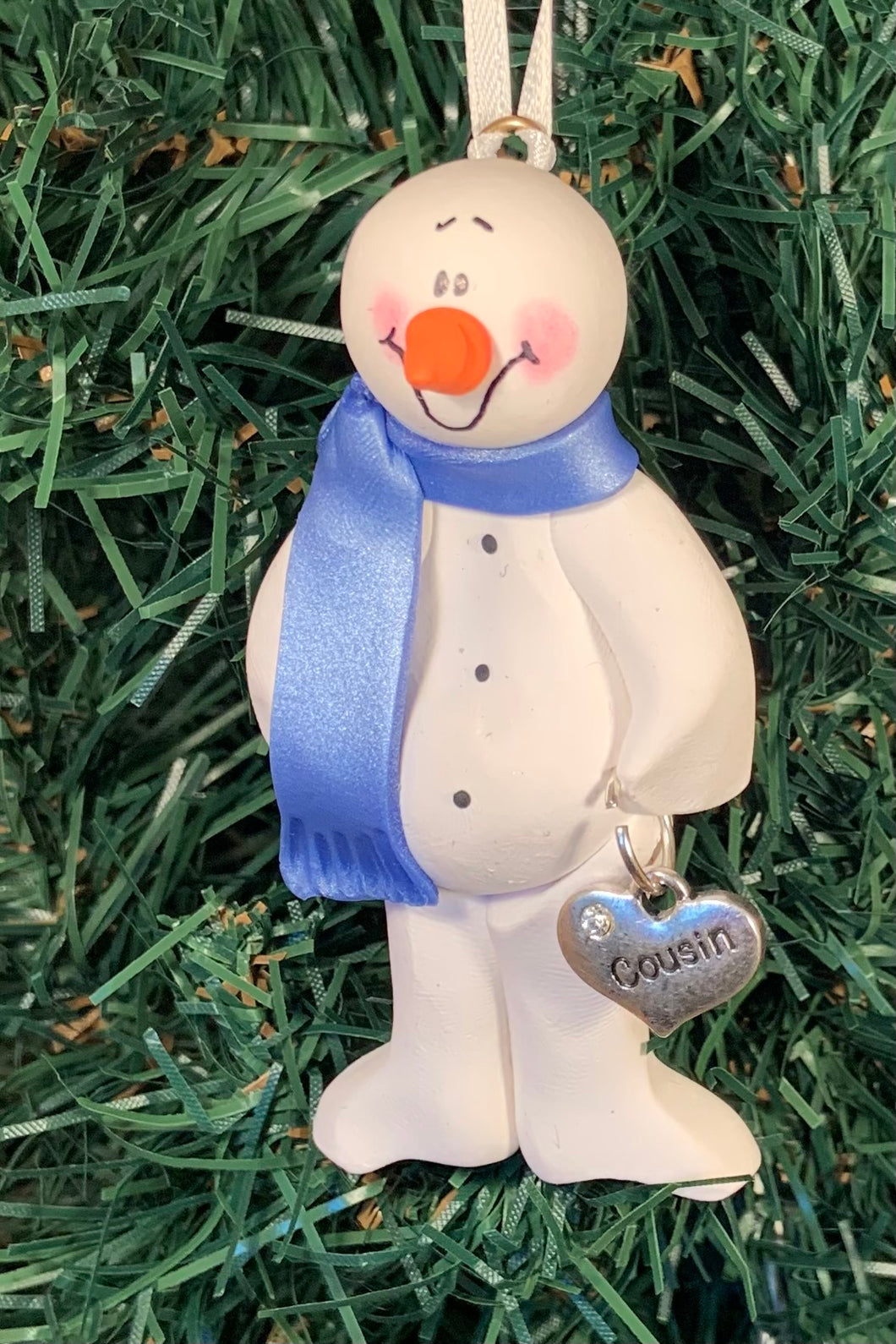 Cousin Snowman Tree Ornament