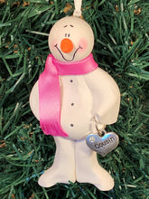 Load image into Gallery viewer, Cousin Snowman Tree Ornament
