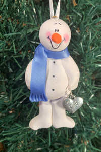 Dad Snowman Tree Ornament