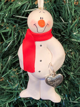 Load image into Gallery viewer, Daddy Snowman Tree Ornament
