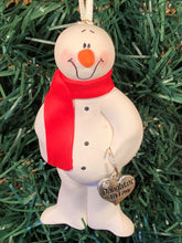 Load image into Gallery viewer, Daughter In Law Snowman Tree Ornament
