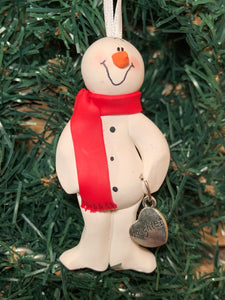 Daughter Snowman Tree Ornament