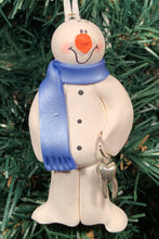 Load image into Gallery viewer, Dentist Snowman Tree Ornament

