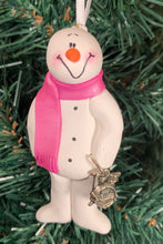 Load image into Gallery viewer, Drums Snowman Tree Ornament
