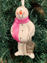Load image into Gallery viewer, Fast Food Fries Snowman Tree Ornament
