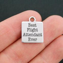 Load image into Gallery viewer, Flight Attendant Snowman Tree Ornament
