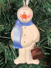 Load image into Gallery viewer, Gamer Snowman Tree Ornament
