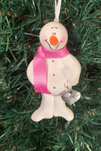 Load image into Gallery viewer, God Daughter Snowman Tree Ornament
