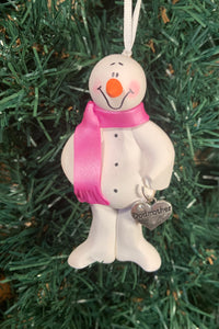 God Mother Snowman Tree Ornament