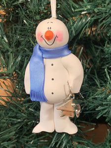 Graduate Snowman Tree Ornament