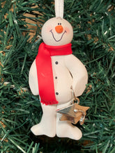 Load image into Gallery viewer, Graduate Snowman Tree Ornament
