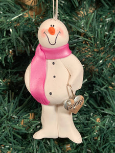Gramps Snowman Tree Ornament