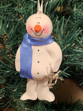 Load image into Gallery viewer, Horse Lover Snowman Tree Ornament

