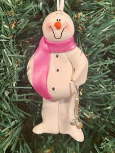 Judge Snowman Tree Ornament