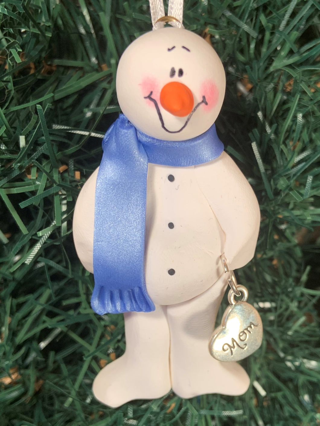 Mom Snowman Tree Ornament