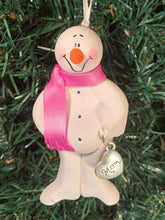 Load image into Gallery viewer, Mom Snowman Tree Ornament
