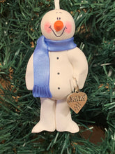 Load image into Gallery viewer, Nana Snowman Tree Ornament
