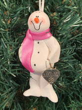 Load image into Gallery viewer, Nana Snowman Tree Ornament
