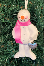 Load image into Gallery viewer, Niece Snowman Tree Ornament
