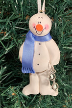 Load image into Gallery viewer, Optician Snowman Tree Ornament

