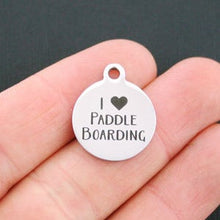 Load image into Gallery viewer, Paddleboard Snowman Tree Ornament
