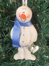 Load image into Gallery viewer, Son Snowman Tree Ornament
