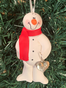 Son Snowman Tree Ornament