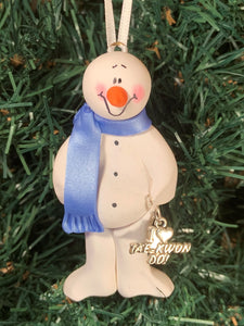 Tae Kwan Do Snowman Tree Ornament